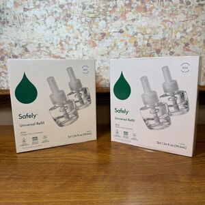 Safely Air Fresh Plugin Universal Refill Rise Scent 4 Count